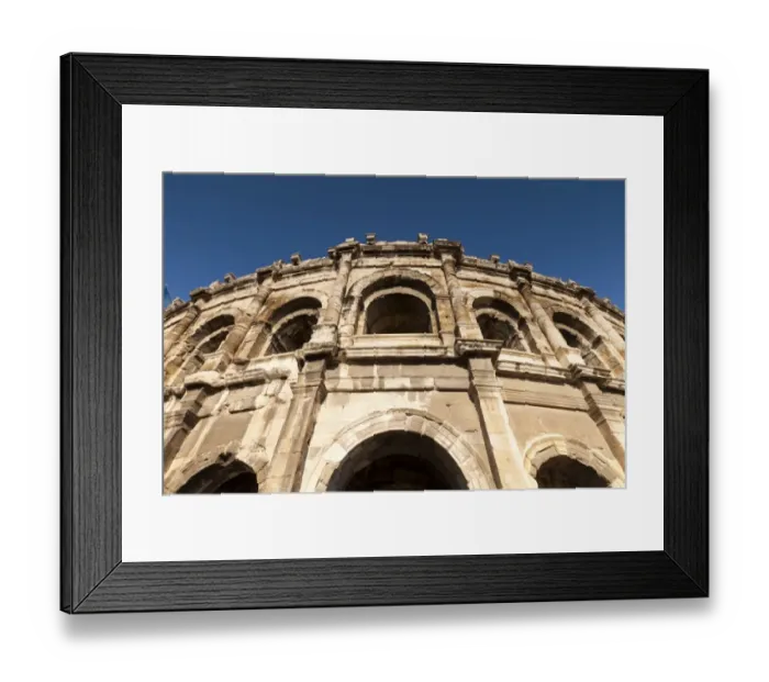 Framed Print : Roman Arena of Nimes, built in the first century AD, Nimes, Languedoc-Rousillon, France Framed Print : Roman Arena of Nimes, built in the first century AD, Nimes, Languedoc-Rousillon, France