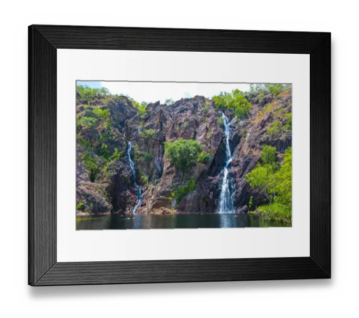 Framed Print : Waterfall in the Litchfield National Park, Northern Territories, Australia