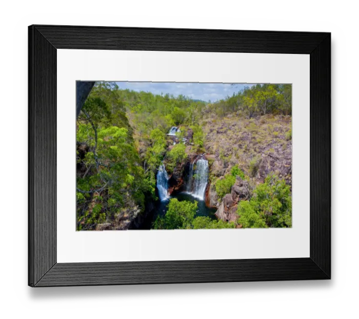 Framed Print : Waterfall in the Litchfield National Park, Northern Territories, Australia Framed Print : Waterfall in the Litchfield National Park, Northern Territories, Australia