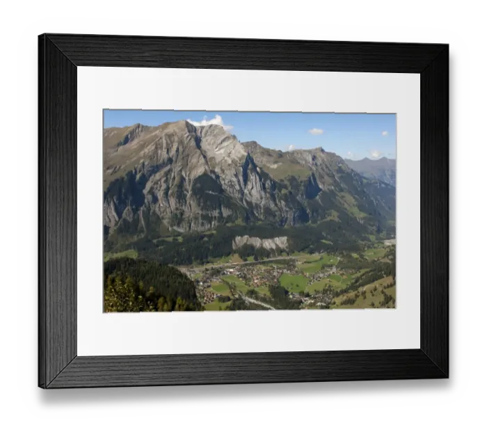 Framed Print : View into the Kander Valley with a view to Kandersteg, Bernese Oberland, Switzerland, Europe Framed Print : View into the Kander Valley with a view to Kandersteg, Bernese Oberland, Switzerland, Europe