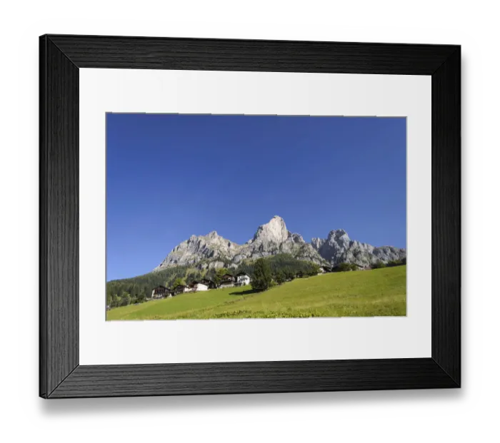 Framed Print : Settlement near Selva di Cadore, Dolomites, Italy, Europe Framed Print : Settlement near Selva di Cadore, Dolomites, Italy, Europe