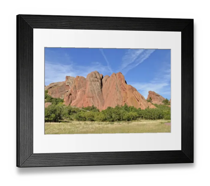Framed Print : Rock formations, red sandstone, Fountain Valley Trail, entrance to Fountain Valley, Boxborough State Park, Denver, Colorado, United States Framed Print : Rock formations, red sandstone, Fountain Valley Trail, entrance to Fountain Valley, Boxborough State Park, Denver, Colorado, United States