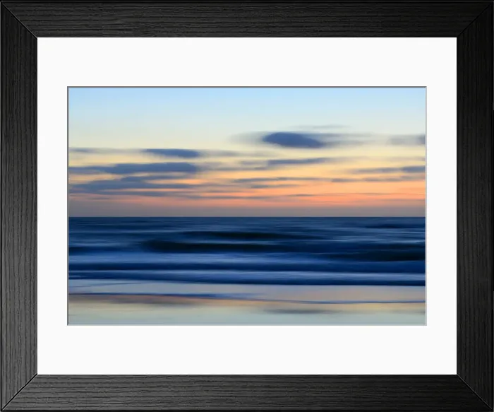 Framed Print : Afterglow, North Sea, Texel, The Netherlands Framed Print : Afterglow, North Sea, Texel, The Netherlands