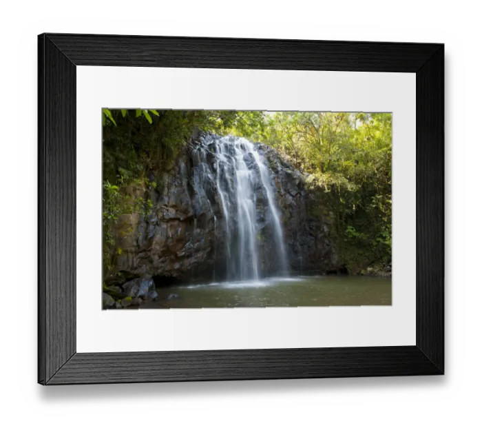 Framed Print : Ellinjaa Falls, Atherton Tableland, Queensland, Australia Framed Print : Ellinjaa Falls, Atherton Tableland, Queensland, Australia