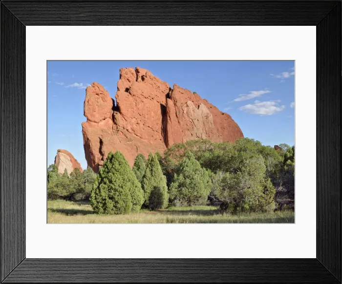 Framed Print : South Gate Rock, Garden of the Gods, red sandstone rocks, Colorado Springs, Colorado, USA Framed Print : South Gate Rock, Garden of the Gods, red sandstone rocks, Colorado Springs, Colorado, USA