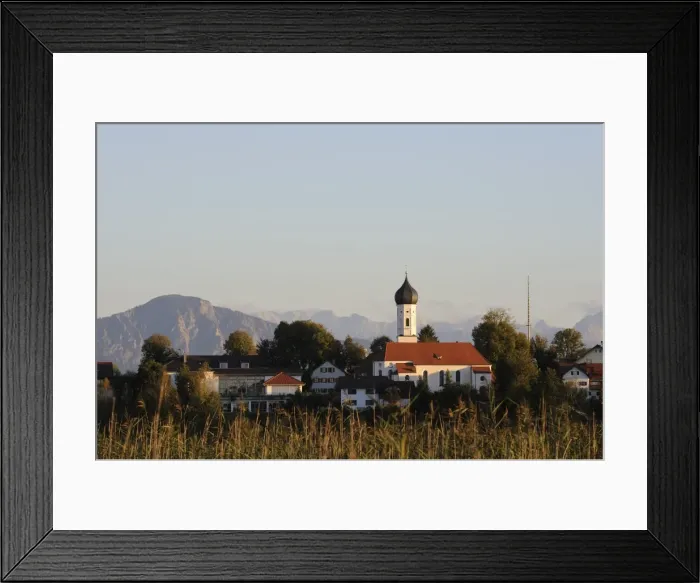 Framed Print : Iffeldorf, parish church of St. Vitus, Upper Bavaria, Bavaria, Germany, Europe, PublicGround Framed Print : Iffeldorf, parish church of St. Vitus, Upper Bavaria, Bavaria, Germany, Europe, PublicGround