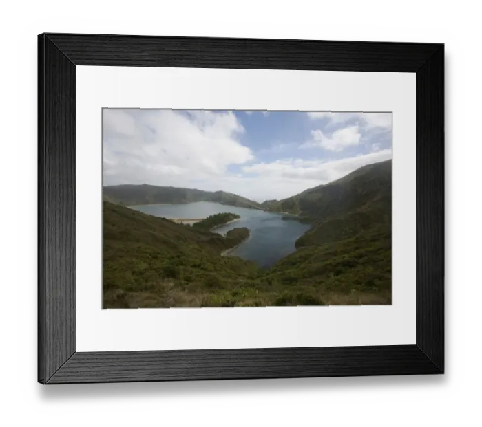 Framed Print : Lagoa do Fogo crater lake, Sao Miguel, Azores, Portugal Framed Print : Lagoa do Fogo crater lake, Sao Miguel, Azores, Portugal