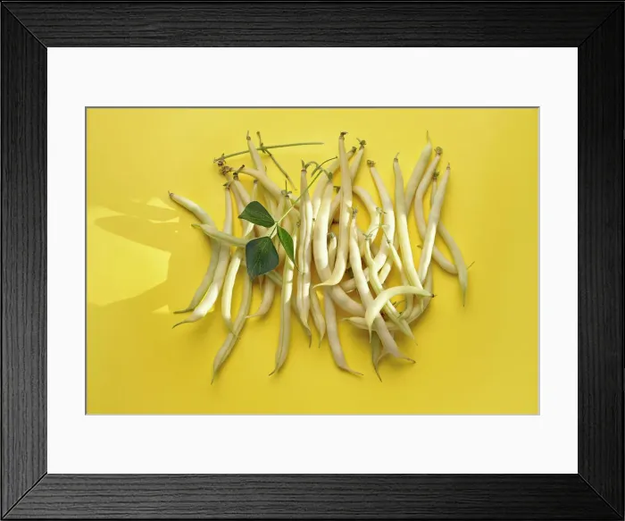 Framed Print : Yellow wax beans Framed Print : Yellow wax beans