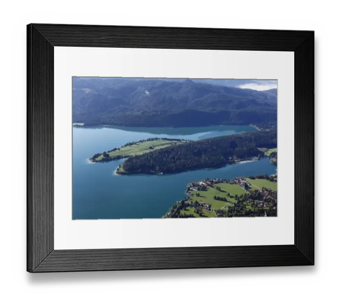 Framed Print : Zwergern peninsula, Lake Walchen and the town of Walchensee, view from Herzogstand mountain, Upper Bavaria, Bavaria, Germany, Europe, PublicGround Framed Print : Zwergern peninsula, Lake Walchen and the town of Walchensee, view from Herzogstand mountain, Upper Bavaria, Bavaria, Germany, Europe, PublicGround