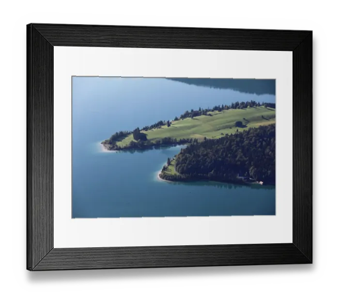 Framed Print : Zwergern peninsula, Lake Walchen, view from Herzogstand mountain, Upper Bavaria, Bavaria, Germany, Europe, PublicGround Framed Print : Zwergern peninsula, Lake Walchen, view from Herzogstand mountain, Upper Bavaria, Bavaria, Germany, Europe, PublicGround