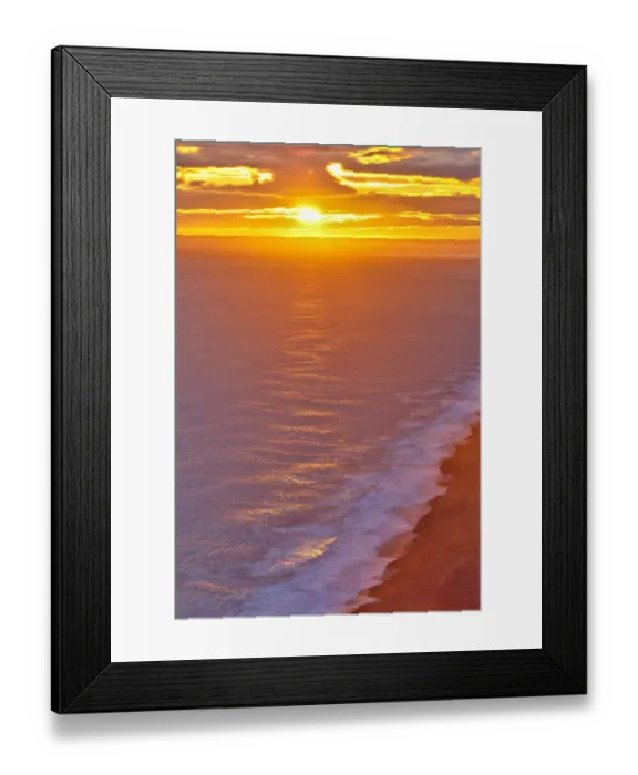 Framed Print : Sunset on the south coast, Dyrholaey, Vik i Myrdal, Southern Region, Iceland Framed Print : Sunset on the south coast, Dyrholaey, Vik i Myrdal, Southern Region, Iceland