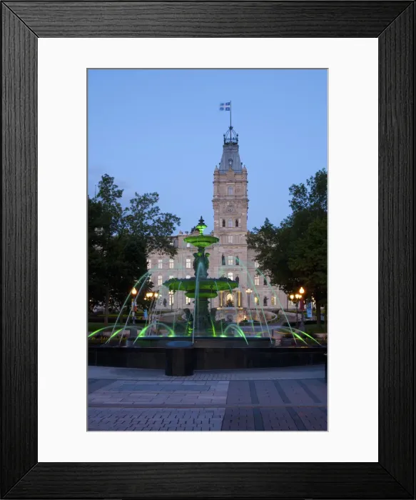 Framed Print : Fontaine de Tourny, Tourny fountain, Quebec Parliament Building, National Assembly of Quebec, Quebec, Canada Framed Print : Fontaine de Tourny, Tourny fountain, Quebec Parliament Building, National Assembly of Quebec, Quebec, Canada