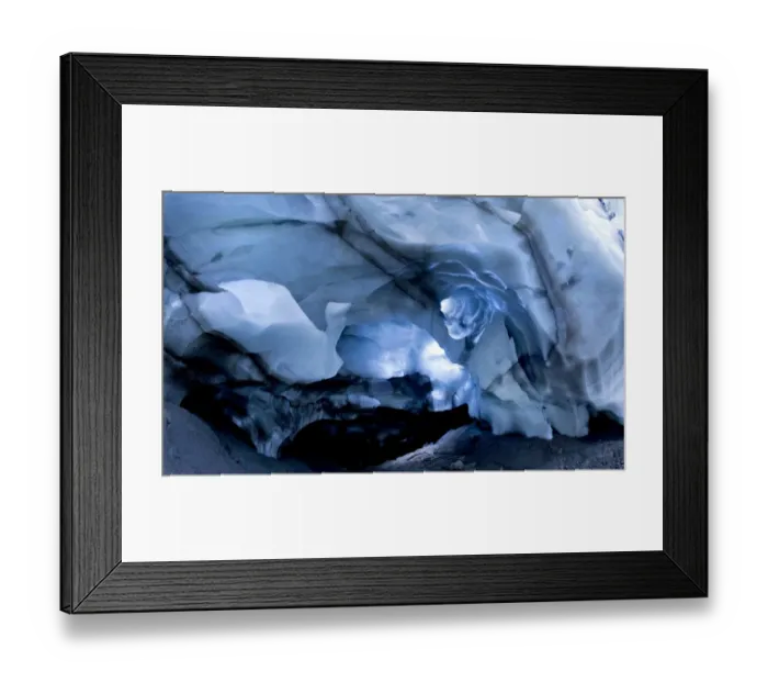 Framed Print : Ishellir ice cave, Hrafntinnusker, Landmannalaugar, Iceland Framed Print : Ishellir ice cave, Hrafntinnusker, Landmannalaugar, Iceland