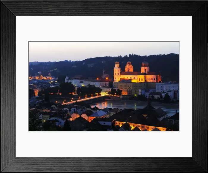 Framed Print : St. Stephans Cathedral, Inn River with Marienbruecke or Marys Bridge, Passau, Lower Bavaria, Bavaria, Germany, Europe, PublicGround Framed Print : St. Stephans Cathedral, Inn River with Marienbruecke or Marys Bridge, Passau, Lower Bavaria, Bavaria, Germany, Europe, PublicGround