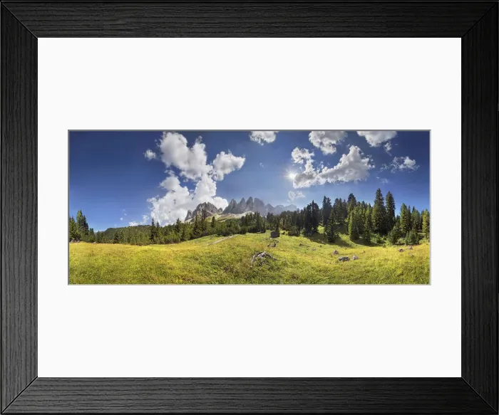 Framed Print : Villnoess or Funes Valley with the Geisler Group, Odle Mountains, Dolomites, South Tyrol, Italy, Europe Framed Print : Villnoess or Funes Valley with the Geisler Group, Odle Mountains, Dolomites, South Tyrol, Italy, Europe