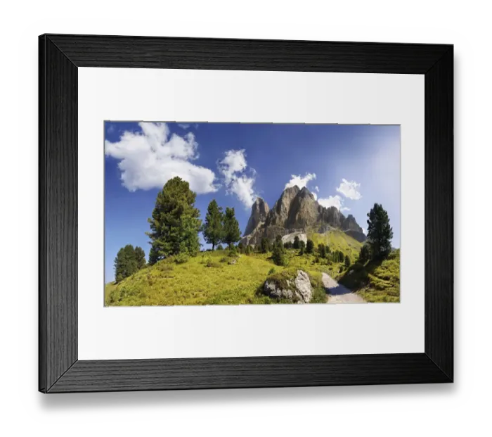 Framed Print : Mt Peitlerkofel, Sasso delle Putia, with mountain forest and trail at Wuerzjoch, Passo delle Erbe, Villnoess, Funes, Dolomites, South Tyrol, Italy, Europe Framed Print : Mt Peitlerkofel, Sasso delle Putia, with mountain forest and trail at Wuerzjoch, Passo delle Erbe, Villnoess, Funes, Dolomites, South Tyrol, Italy, Europe