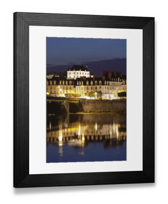 Framed Print : Loire bridge Pont Jacques Gabriel, Blois, Loir et Cher, France Framed Print : Loire bridge Pont Jacques Gabriel, Blois, Loir et Cher, France