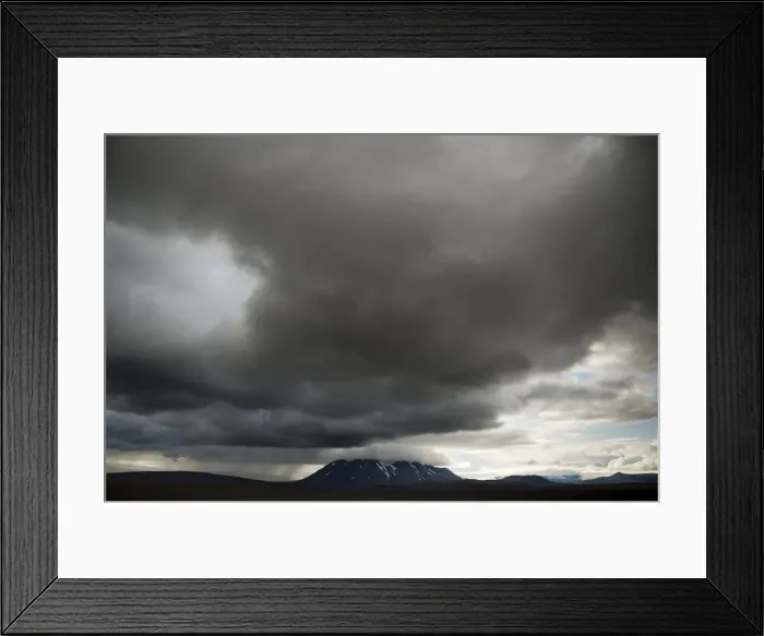 Framed Print : Bad weather, view towards snow-covered mountains and Langjoekull Glacier, highland slopes of Kjoelur or Kjalvegur, Highland, Iceland, Europe Framed Print : Bad weather, view towards snow-covered mountains and Langjoekull Glacier, highland slopes of Kjoelur or Kjalvegur, Highland, Iceland, Europe