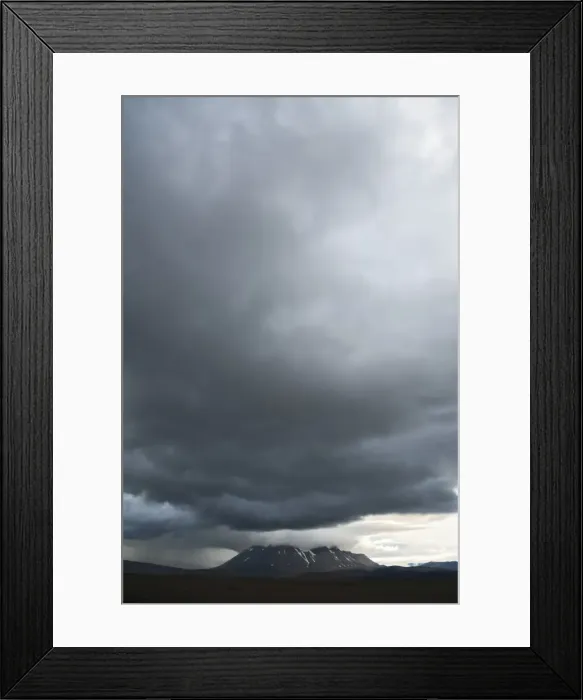 Framed Print : Bad weather, view towards snow-covered mountains and Langjoekull Glacier, highland slopes of Kjoelur or Kjalvegur, Highland, Iceland, Europe Framed Print : Bad weather, view towards snow-covered mountains and Langjoekull Glacier, highland slopes of Kjoelur or Kjalvegur, Highland, Iceland, Europe