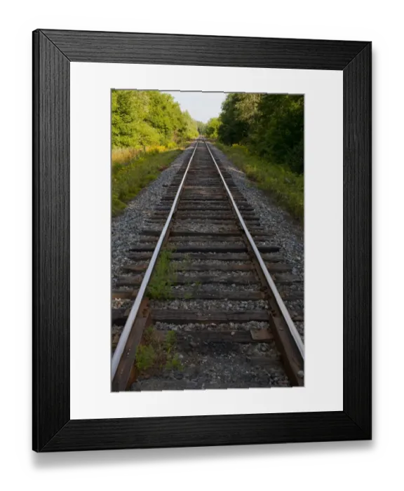 Framed Print : Railway bed Framed Print : Railway bed