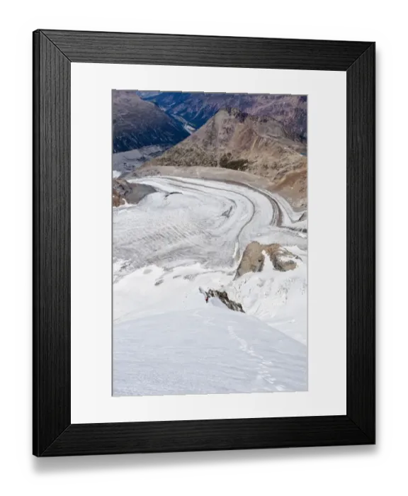Framed Print : View over Pers Glacier, during the ascent of Piz Palue Mountain along the north wall, Grisons, Switzerland, Europe Framed Print : View over Pers Glacier, during the ascent of Piz Palue Mountain along the north wall, Grisons, Switzerland, Europe