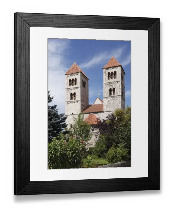 Framed Print : Romanesque basilica of St. Michael, Altenstadt, Pfaffenwinkel, Upper Bavaria, Bavaria, Germany, Europe, PublicGround Framed Print : Romanesque basilica of St. Michael, Altenstadt, Pfaffenwinkel, Upper Bavaria, Bavaria, Germany, Europe, PublicGround