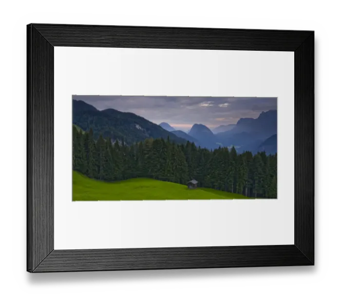 Framed Print : Hut in Lofer, Austria, Europe Framed Print : Hut in Lofer, Austria, Europe