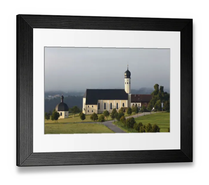 Framed Print : St Marinus and Anian pilgrimage church in Wilparting, Irschenberg community, Oberland, Upper Bavaria, Bavaria, Germany, Europe, PublicGround Framed Print : St Marinus and Anian pilgrimage church in Wilparting, Irschenberg community, Oberland, Upper Bavaria, Bavaria, Germany, Europe, PublicGround