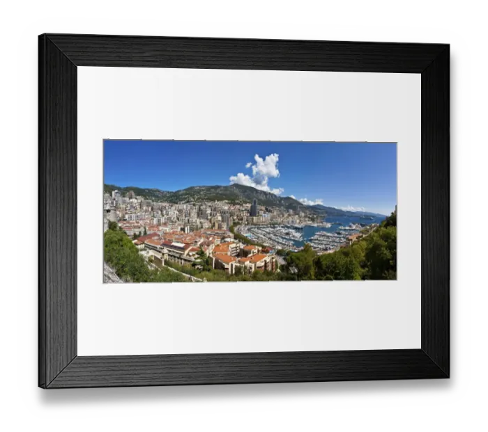 Framed Print : Port Hercules, Monte Carlo, Monaco Framed Print : Port Hercules, Monte Carlo, Monaco