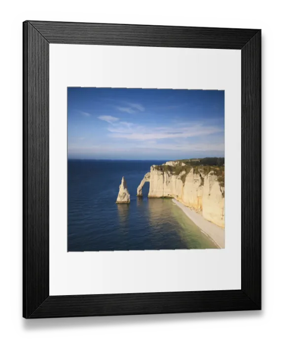 Framed Print : The Needle and the Aval Arch, Etretat, Normandy, France Framed Print : The Needle and the Aval Arch, Etretat, Normandy, France
