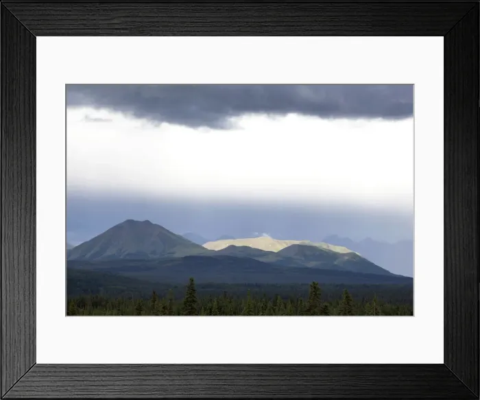 Framed Print : Alaska Range mountain range, Alaska, United States Framed Print : Alaska Range mountain range, Alaska, United States