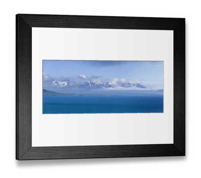 Framed Print : View across the Eyjafoerdur to the snow-capped mountains near Dalvik, Akureyri, Iceland, Europe Framed Print : View across the Eyjafoerdur to the snow-capped mountains near Dalvik, Akureyri, Iceland, Europe