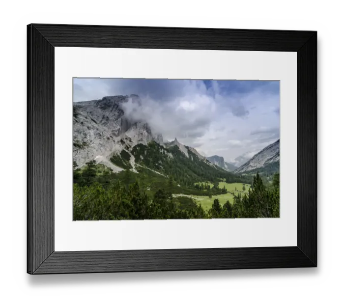 Framed Print : Hinterautal valley, Karwendel Mountains National Park, Tyrol, Austria, Europe Framed Print : Hinterautal valley, Karwendel Mountains National Park, Tyrol, Austria, Europe