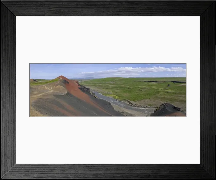 Framed Print : Rauoholar volcano, Hljooaklettar, Joekulsargljufur National Park, Iceland, Europe Framed Print : Rauoholar volcano, Hljooaklettar, Joekulsargljufur National Park, Iceland, Europe