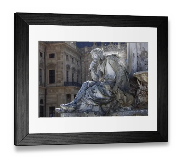 Framed Print : Statue of Walther von der Vogelweide, Franconia Fountain, Residenzplatz square, Wuerzburg, Lower Franconia, Franconia, Bavaria, Germany, Europe, PublicGround Framed Print : Statue of Walther von der Vogelweide, Franconia Fountain, Residenzplatz square, Wuerzburg, Lower Franconia, Franconia, Bavaria, Germany, Europe, PublicGround