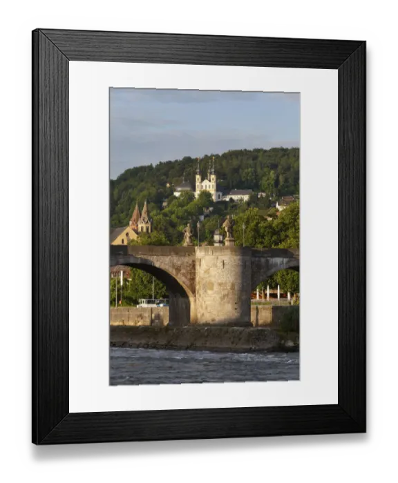 Framed Print : Old Main Bridge, Church of St. Burkard, Kaeppele Church, Wuerzburg, Lower Franconia, Franconia, Bavaria, Germany, Europe, PublicGround Framed Print : Old Main Bridge, Church of St. Burkard, Kaeppele Church, Wuerzburg, Lower Franconia, Franconia, Bavaria, Germany, Europe, PublicGround
