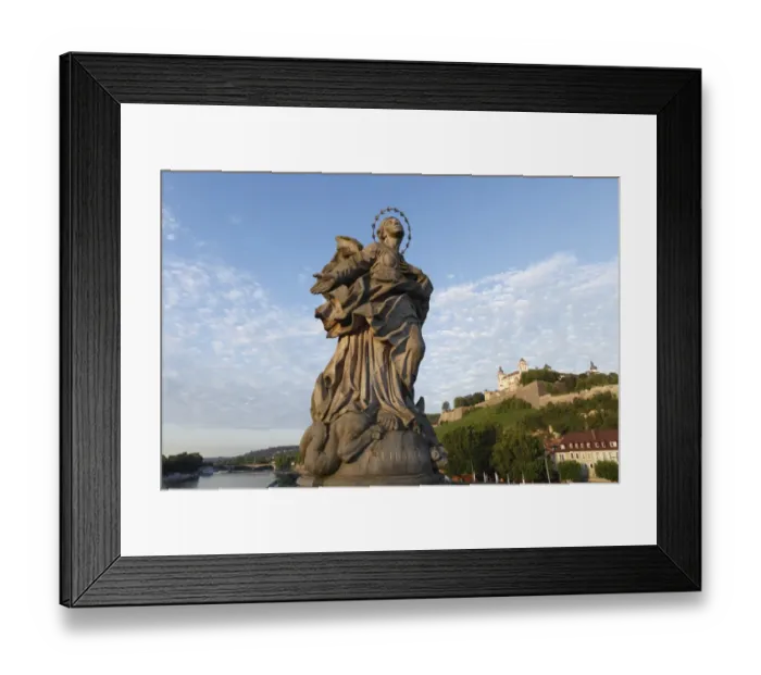Framed Print : Holy Virgin Mary, Our Lady of Franconia, Old Main Bridge, Wuerzburg, Lower Franconia, Franconia, Bavaria, Germany, Europe, PublicGround Framed Print : Holy Virgin Mary, Our Lady of Franconia, Old Main Bridge, Wuerzburg, Lower Franconia, Franconia, Bavaria, Germany, Europe, PublicGround
