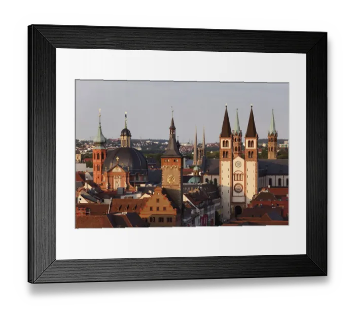 Framed Print : Neumuenster Church, Grafeneckart, Cathedral, Wuerzburg, Lower Franconia, Franconia, Bavaria, Germany, Europe, PublicGround Framed Print : Neumuenster Church, Grafeneckart, Cathedral, Wuerzburg, Lower Franconia, Franconia, Bavaria, Germany, Europe, PublicGround