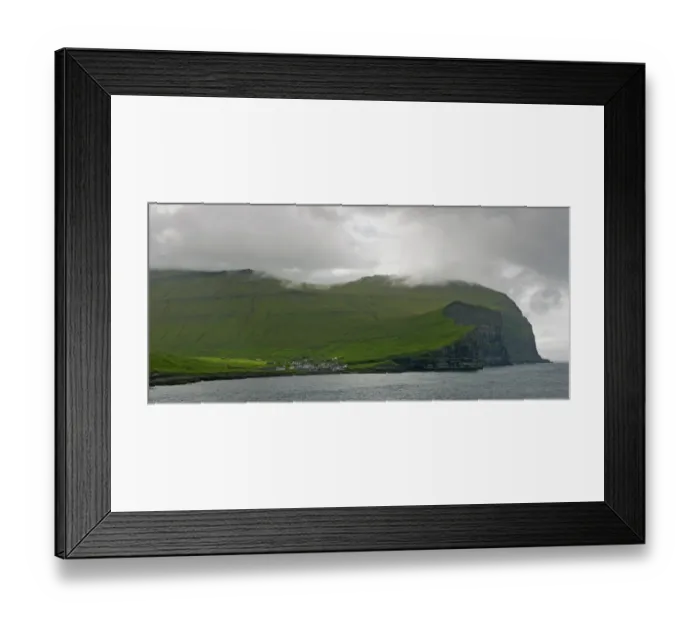 Framed Print : View from the ferry Norroena to the Faroe Islands, Denmark, Europe Framed Print : View from the ferry Norroena to the Faroe Islands, Denmark, Europe