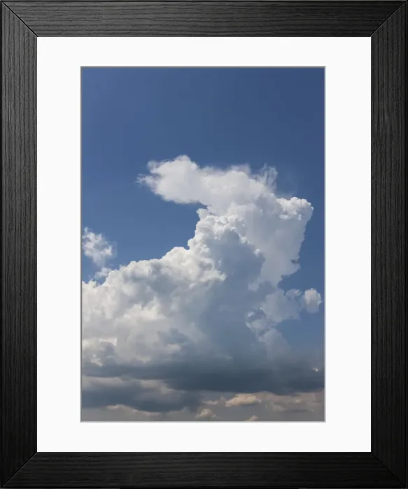 Framed Print : Storm clouds