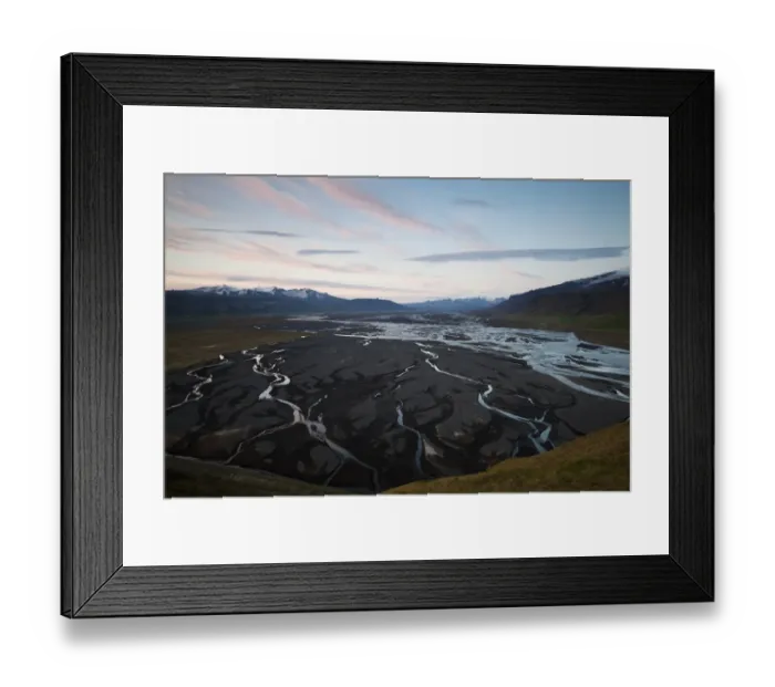 Framed Print : View of Markafljot, Stora Dimon, Hvolsvoellur, southern Iceland, Iceland, Europe Framed Print : View of Markafljot, Stora Dimon, Hvolsvoellur, southern Iceland, Iceland, Europe