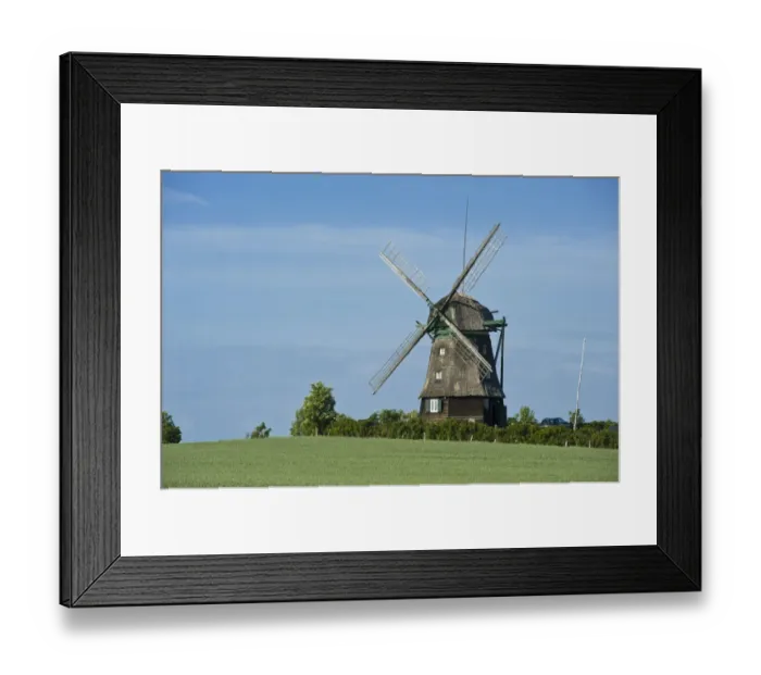 Framed Print : Farver Muehle, mill, Farve, Baltic Sea, Schleswig-Holstein, Germany, Europe Framed Print : Farver Muehle, mill, Farve, Baltic Sea, Schleswig-Holstein, Germany, Europe