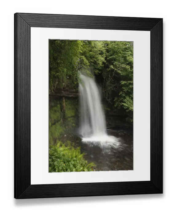 Framed Print : Glencar Waterfall at Glencar Lough, County Leitrim, Connacht, Ireland, Europe Framed Print : Glencar Waterfall at Glencar Lough, County Leitrim, Connacht, Ireland, Europe