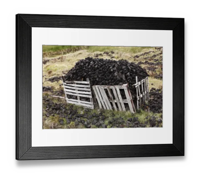 Framed Print : Peat cutting, Glencolumbcille, or Glencolumbkille, County Donegal, Ireland, Europe, PublicGround Framed Print : Peat cutting, Glencolumbcille, or Glencolumbkille, County Donegal, Ireland, Europe, PublicGround