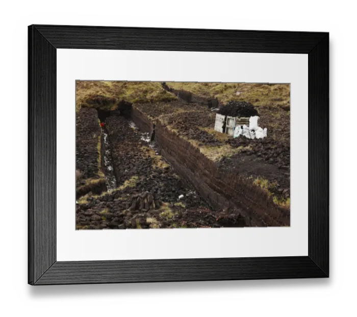 Framed Print : Peat cutting, Glencolumbcille, or Glencolumbkille, County Donegal, Ireland, Europe, PublicGround Framed Print : Peat cutting, Glencolumbcille, or Glencolumbkille, County Donegal, Ireland, Europe, PublicGround