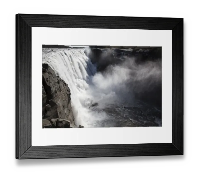 Framed Print : Dettifoss waterfall, Joekulsargljufur National Park, Asbyrgi, Iceland, Europe Framed Print : Dettifoss waterfall, Joekulsargljufur National Park, Asbyrgi, Iceland, Europe