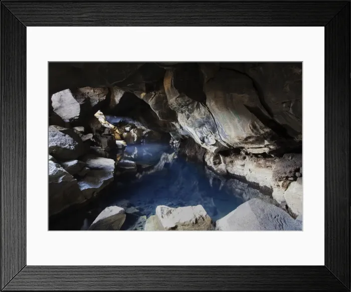 Framed Print : Grjotagja cave, Myvatn, North Iceland, Iceland, Europe Framed Print : Grjotagja cave, Myvatn, North Iceland, Iceland, Europe