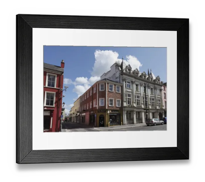 Framed Print : Historic town centre of Londonderry, County Derry, Northern Ireland, Great Britain, Europe, PublicGround Framed Print : Historic town centre of Londonderry, County Derry, Northern Ireland, Great Britain, Europe, PublicGround