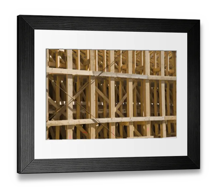 Framed Print : Bridge construction, wooden scaffolding, B207, Heiligenhafen, Baltic Sea, Schleswig-Holstein, Germany, Europe Framed Print : Bridge construction, wooden scaffolding, B207, Heiligenhafen, Baltic Sea, Schleswig-Holstein, Germany, Europe