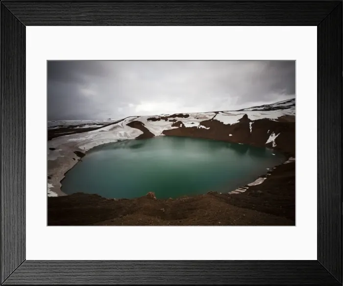 Framed Print : Stora-Viti eruption crater, Krafla, Reykjahilid, Myvatn, North Iceland, Iceland, Europe Framed Print : Stora-Viti eruption crater, Krafla, Reykjahilid, Myvatn, North Iceland, Iceland, Europe